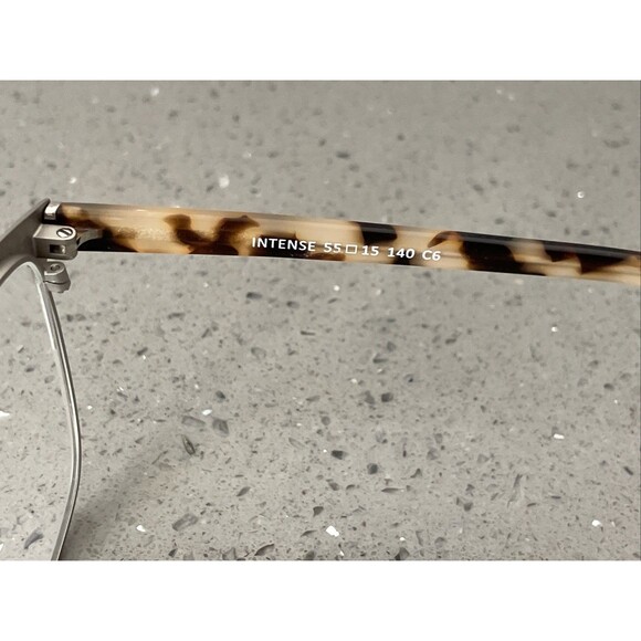 Eyebuydirect Intense 55-15-140 C6 Gold Metal tortoise Eyeglasses FRAMES ONLY - Picture 5 of 10